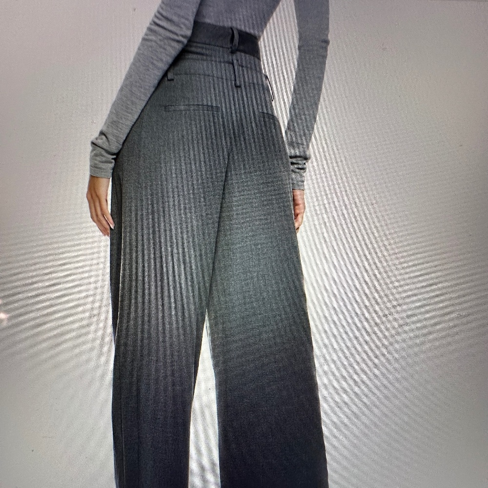 NWOT Alice + Olivia Aspen High-Rise Double-Waist Pants - Picture 2 of 15